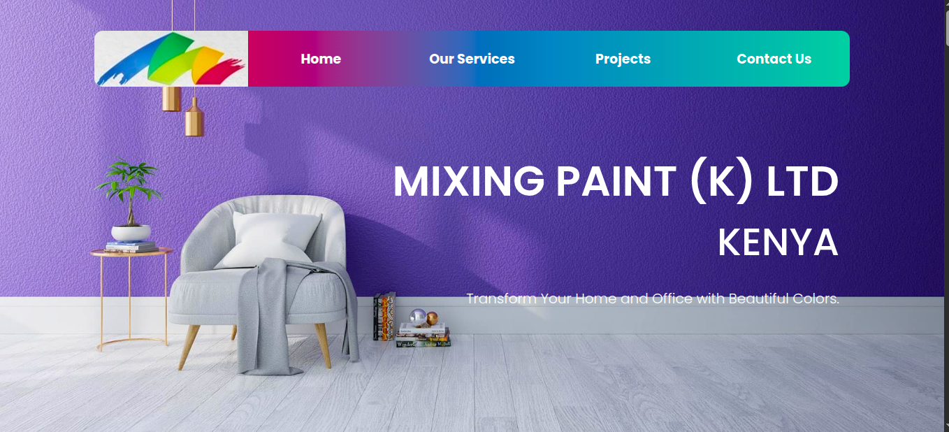 Mixing Paints Website