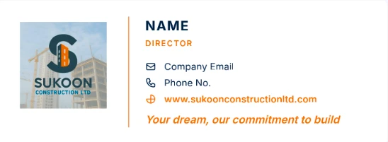 Sukoon Email Signature
