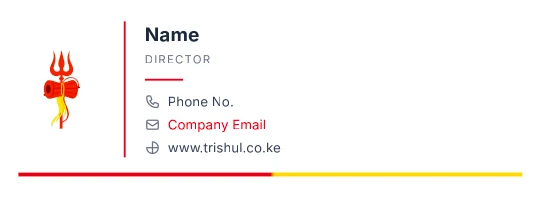 Trishul Email Signature